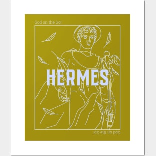 Hermes, Godon the go! Posters and Art